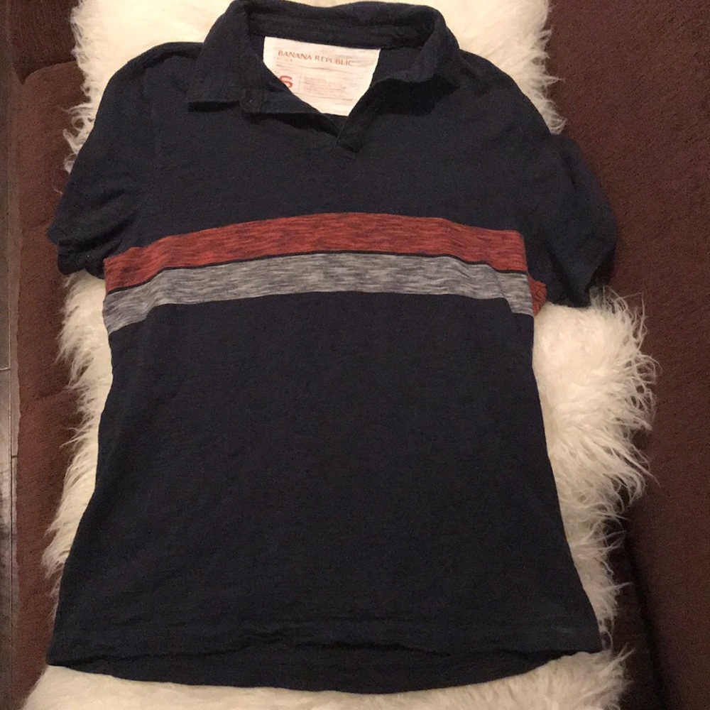 Men’s size small Banana Repub collared Polo Shirt